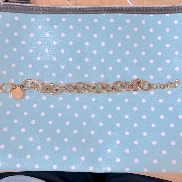 Chunky Chain Gold Bracelet New 7in - Picture 3 of 5